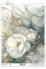 dekoracyjne wzory, motywy kwiatowe, bukiet kwiatów, Ogród Muz, Garden of Muses * Mulberry decoupage paper FPA1005, decorative patterns, floral motifs, bouquet of flowers, Garden of Muses *Seria Garden of Muses
